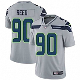 Nike Seattle Seahawks #90 Jarran Reed Grey Alternate NFL Vapor Untouchable Limited Jersey,baseball caps,new era cap wholesale,wholesale hats